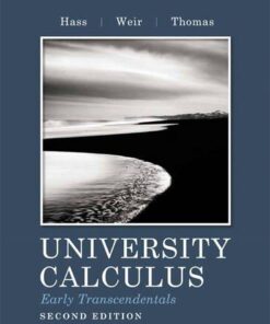 University Calculus Early Transcendentals 2Nd Edition