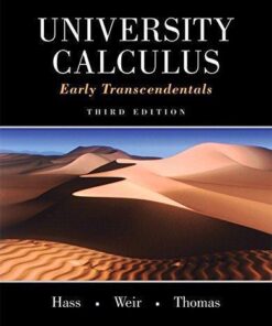 University Calculus Early Transcendentals 3Rd Edition