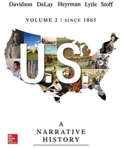 Us A Narrative History Volume 2 Since 1865 7Th Edition