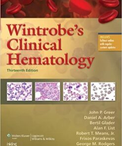 Wintrobes Clinical Hematology 13Th Edition