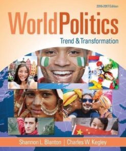 World Politics Trend And Transformation 2016 2017 16Th Edition